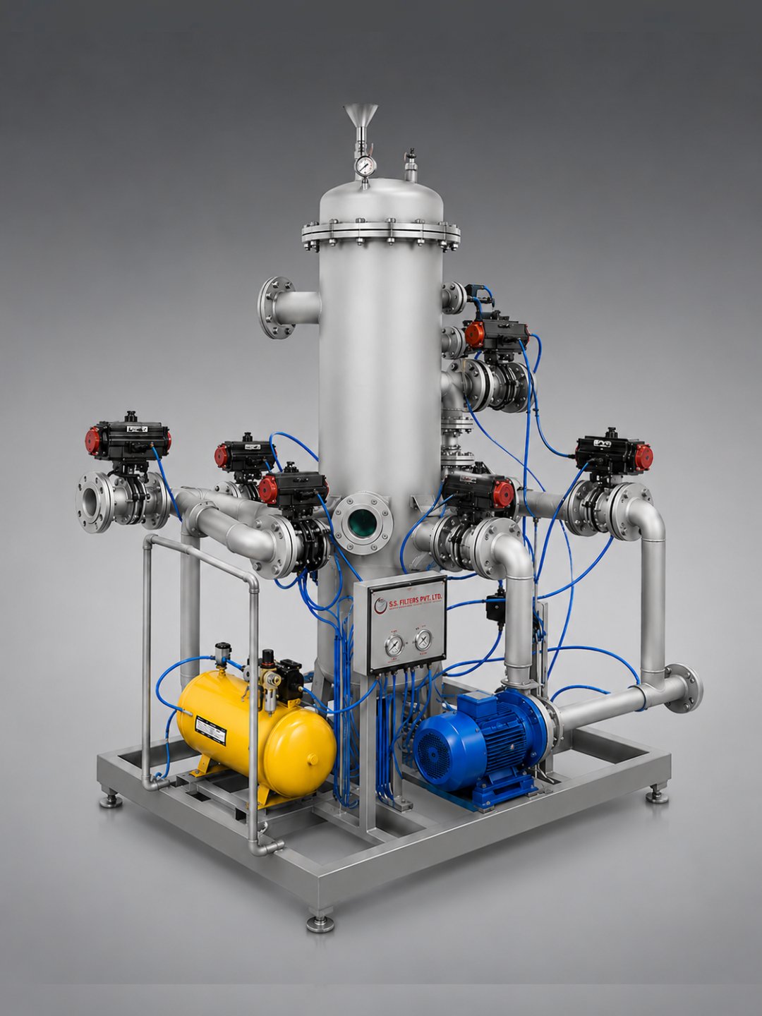 Radial Edge Water Filter (REWF)
